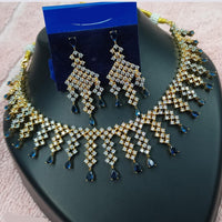 NAFJ Royal Sparkle American Daimond Necklace Set