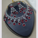 NAFJ Royal Sparkle American Daimond Necklace Set