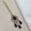 NAFJ Sparkling American Diamond Maangtikka