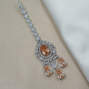 NAFJ Sparkling American Diamond Maangtikka