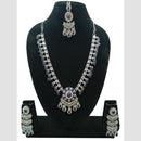 NAFJ Trendy Ethnic Crystal Stone And Austrian Stone Necklace Set