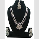 NAFJ Trendy Ethnic Crystal Stone And Austrian Stone Necklace Set