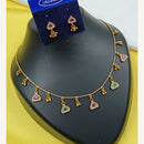 NAFJ Royal Pota Stone And Pearl Necklace Set