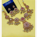 NAFJ Royal Pota Stone And Pearl Necklace Set