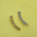 NAFJ Royal Look Austrian Stone Ethnic Earcuff Earrings