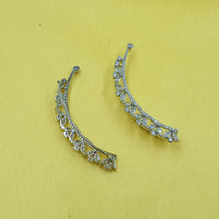NAFJ Royal Look Austrian Stone Ethnic Earcuff Earrings