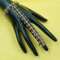 NAFJ Austrian Stone Designer Hand Harness