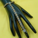 NAFJ Austrian Stone Designer Hand Harness