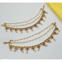 NAFJ Glamorous Austrian Stone Pearl Kanchain