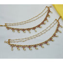 NAFJ Glamorous Austrian Stone Pearl Kanchain