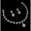 NAFJ Glamorous Crystal Stone And Austrian Stone Designer Necklace Set