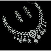 NAFJ Glamorous Austrian Stone Designer Necklace Set