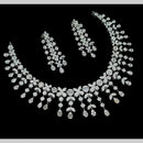 NAFJ Glamorous Austrian Stone Designer Necklace Set