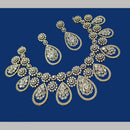NAFJ Glamorous Crystal Stone And Austrian Stone Designer Necklace Set