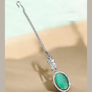 NAFJ Sparkling American Diamond Maangtikka