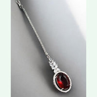 NAFJ Sparkling American Diamond Maangtikka