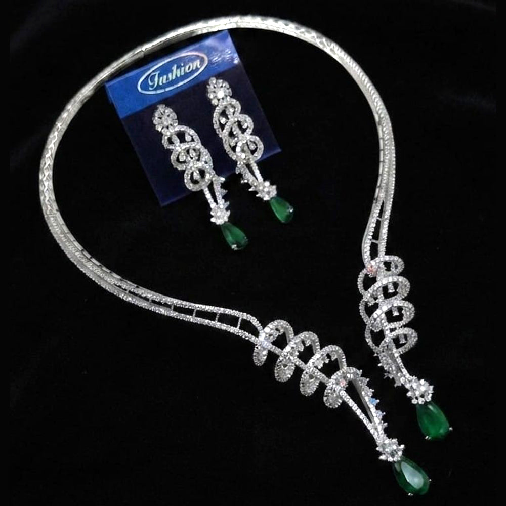 NAFJ Royal American Daimond Necklace Set