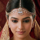 NAFJ Shine Collection Austrian Stone Damini Maangtikka