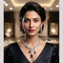 NAFJ Royal American Daimond Necklace Set