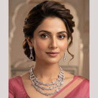 NAFJ Royal American Daimond Necklace Set