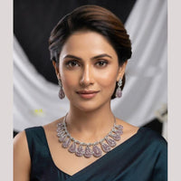 NAFJ Royal American Daimond Necklace Set
