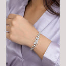 NAFJ Sparkling Austrian Stone Openable Fashion Bracelet