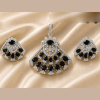 NAFJ Royal American Diamond Pendant Set