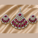 NAFJ Royal American Diamond Pendant Set