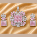NAFJ Royal American Diamond Pendant Set