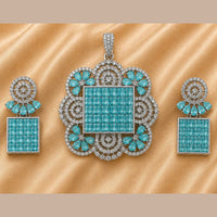 NAFJ Royal American Diamond Pendant Set