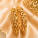 NAFJ Gold Plated Bangles Set for Women Traditional Indian Ethnic Jewelry