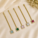 NAFJ Sparkling American Diamond Maangtikka