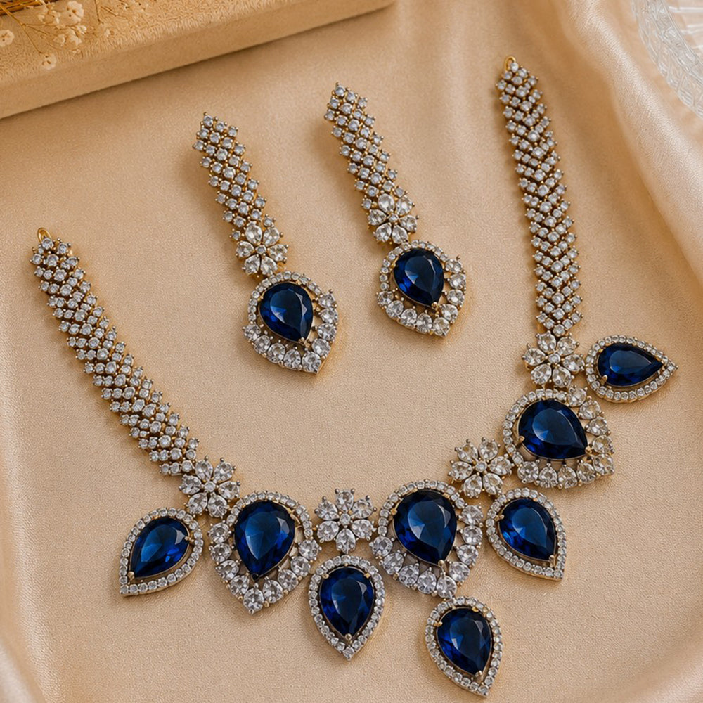 NAFJ Royal American Daimond Necklace Set