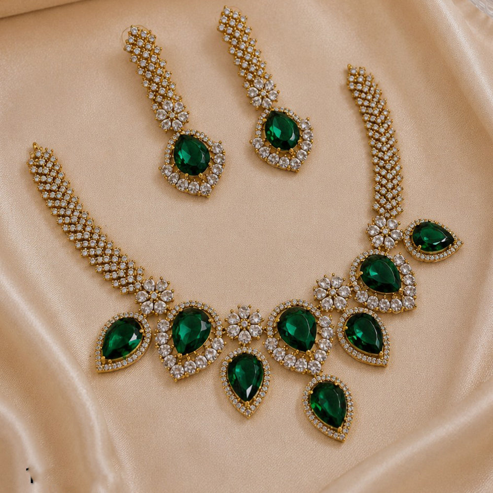 NAFJ Royal American Daimond Necklace Set