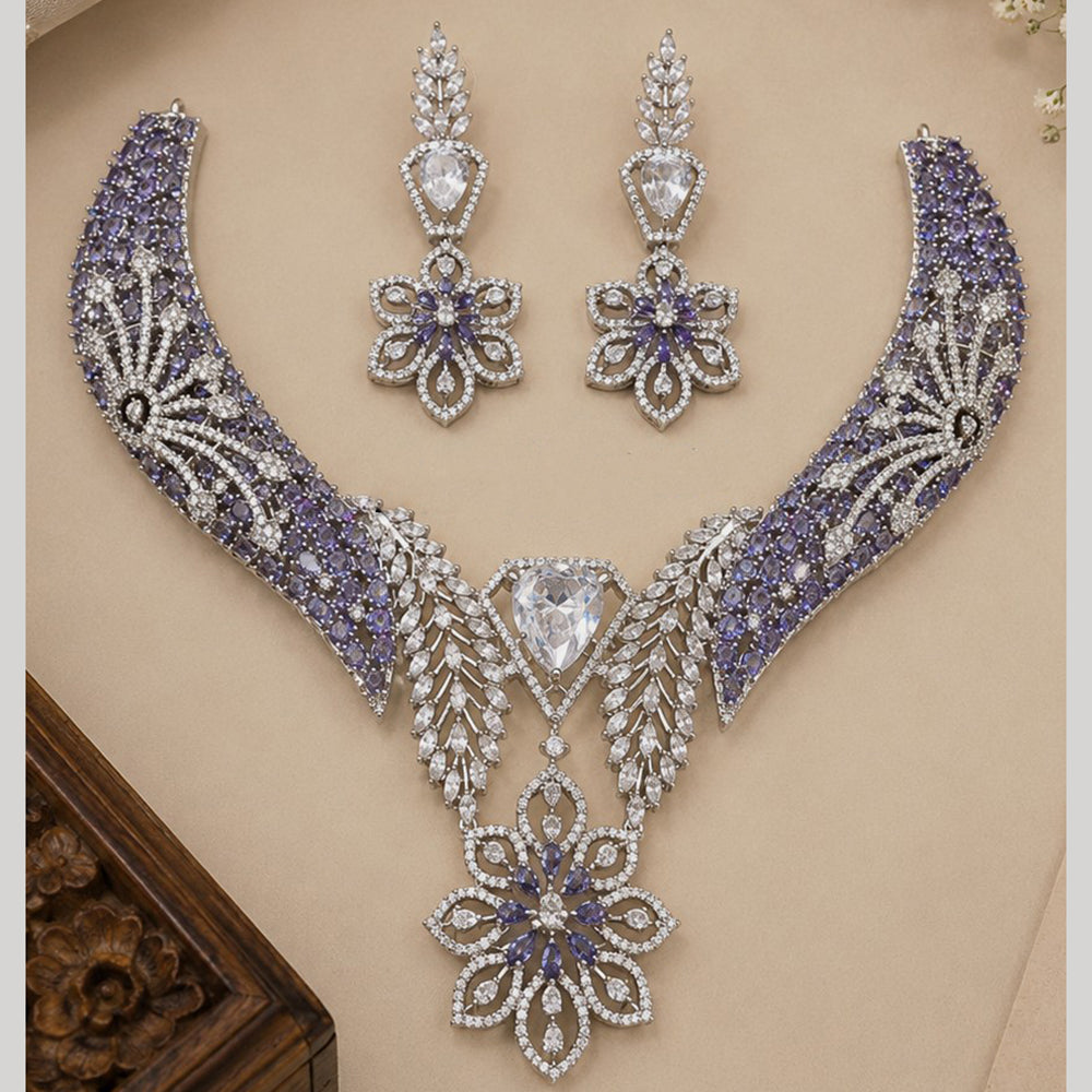 NAFJ Royal American Daimond Necklace Set