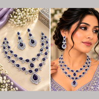 NAFJ Royal American Daimond Necklace Set