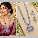 NAFJ Royal American Daimond Long Necklace Set