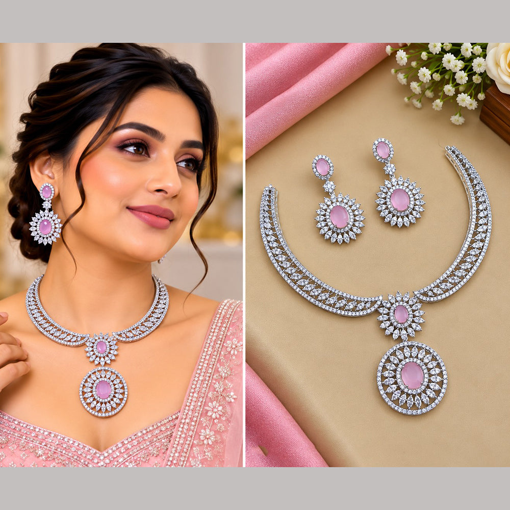 NAFJ Royal American Daimond Necklace Set