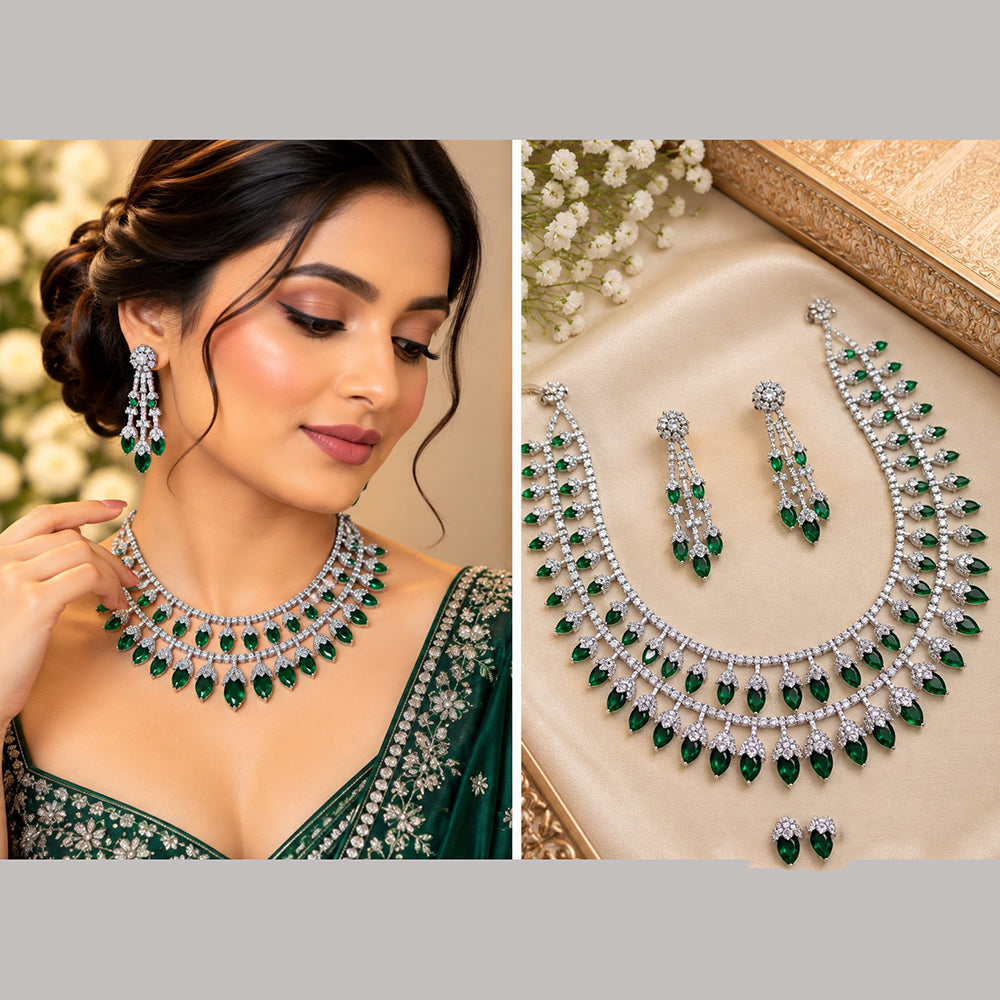 NAFJ Royal American Daimond Necklace Set