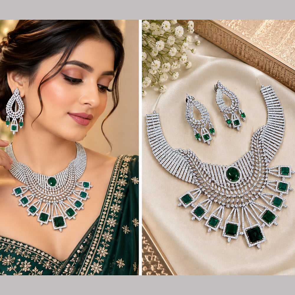 NAFJ Royal American Daimond Necklace Set