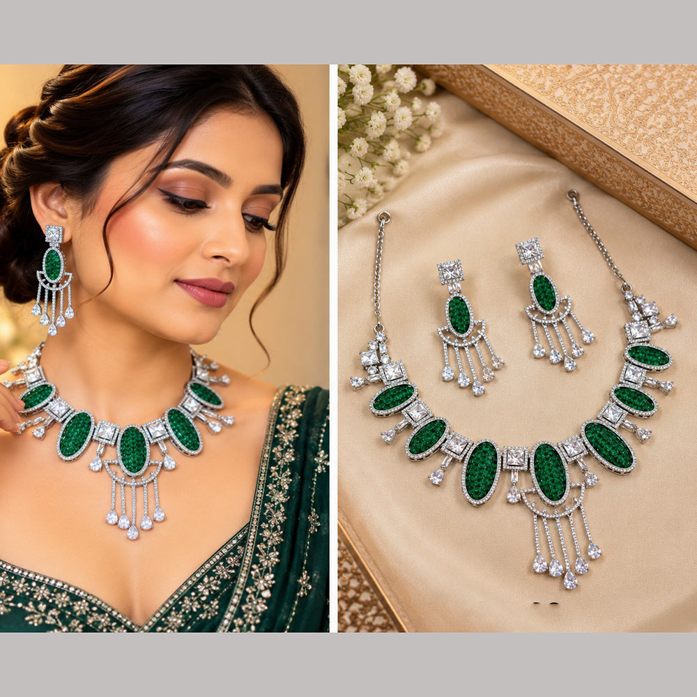 NAFJ Royal American Daimond Necklace Set