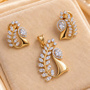 NAFJ Royal American Diamond Pendant Set
