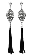 Hania Jewel Black Mirage Dangler Earrings