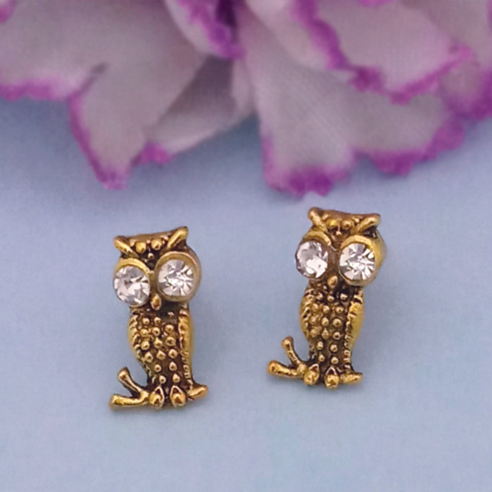 Hania Jewel Austrian Stone Studs Earrings