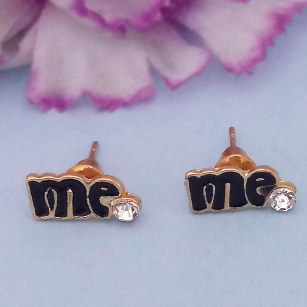 Hania Jewel Austrian Stone Studs Earrings