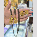 Charbhuja Art Heritage Pota Stone And Pearl Mangalsutra