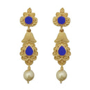 Hania Jewels Pota Stone and Pearl Drop Dangler Earrings