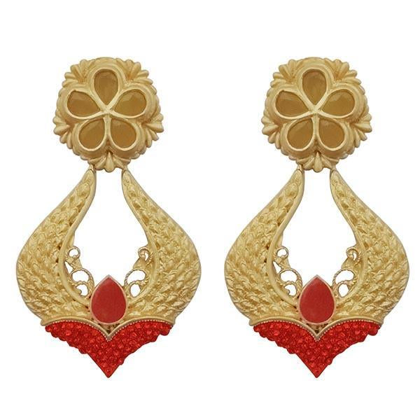 Hania Jewels Pota Stone and Pearl Drop Dangler Earrings