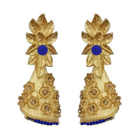 Hania Jewels Floral and Bloom Detailing Dangler Earrings  