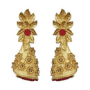 Hania Jewels Floral and Bloom Detailing Dangler Earrings  